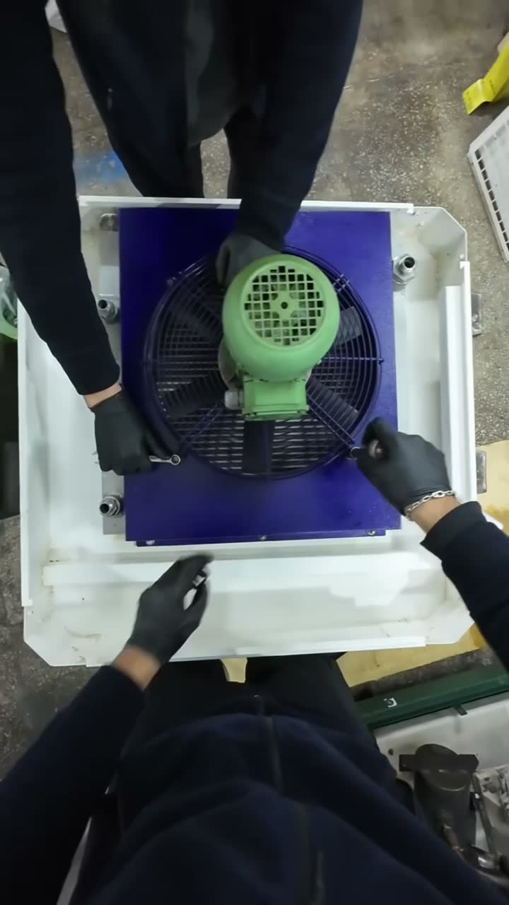 Kompresör soğutucusu ve fan revizyonu